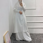 2 Piece Jilbab with Skirt